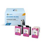 3 x Compatible HP 304XL High Yield Colour Ink Cartridge (3 x 300 Pages*) N9K07AE