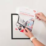 Announce Frame Solo A3 Magnetic Stripes Black (Pack of 10) AA50016 image 2