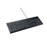 Kensington EQ KB100S Wired Full Size Keyboard Black K63727UK image 1
