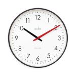 Acctim Riley Office Wall Clock Black 30cm 22573 image 1