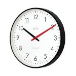 Acctim Riley Office Wall Clock Black 30cm 22573 image 3