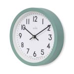 Acctim Elstow Small Office Wall Clock Green 20cm 22845 image 3