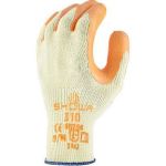 Showa 310 Orange Latex-Coated Work Gloves 9 image 1