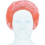 Arco Essentials Red Disposable Mob Caps (Pack of 2000) image 1