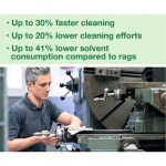 Tork W7 White Folded Heavy Duty Cleaning Cloths Roll in Handy-Box 64m image 3