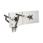 Bakkerelkhuizen BE Flexible Dual Monitor Arm Dark Grey BNEBFDDG image 3