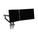 Bakkerelkhuizen BE Flexible Dual Monitor Arm Dark Grey BNEBFDDG image 7