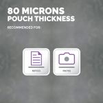 Fellowes Enhance80 Self Adhesive Laminating Pouch A3 160 Micron Total Gloss (Pack of 100) 5302302 image 4