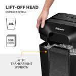 Fellowes Powershred LX70 Cross-Cut P-4 Shredder 4403401 image 6