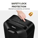Fellowes Powershred LX25 Cross-Cut P-4 Shredder Black 4171101 image 3