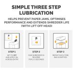 Fellowes Powershred Shredder Oil Light Amber 335ml Bottle 3608601 image 7