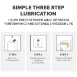 Fellowes Powershred Shredder Oil Light Amber 335ml Bottle 3608601 image 8