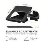 Fellowes Breyta Laptop Stand Black 100016558 image 4