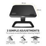 Fellowes Hana Laptop Stand Black 100016994 image 4