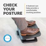 Fellowes Hana Footrest Black 100016998 image 2