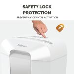 Fellowes Powershred LX70 Cross-Cut Shredder White 100017469 image 4