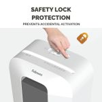 Fellowes Powershred LX25 Cross-Cut Shredder White 100110063 image 4