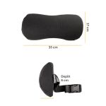 Fellowes Lumbar Cushion Black 100119853 image 4