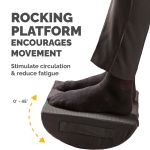 Fellowes Breyta Foot Rest Cushion Black 100119851 image 5