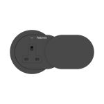 Fellowes Power Spot Type G UK/IE 1 Socket and 1 USB C Port Black 100136977 image 4