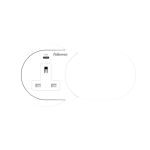 Fellowes Power Spot With 1 X Power Socket 230V + 1 Usb C 30W White image 4