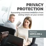 Fellowes PrivaScreen Privacy Filter Widescreen 14 Inch Black 100142717 image 3