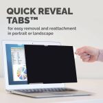 Fellowes PrivaScreen Privacy Filter Widescreen 14 Inch Black 100142717 image 6