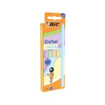 Bic Cristal Ball Pen Assorted Pastel Barrel Blue Ink (Pack of 5) 302561 image 2