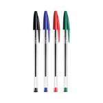 Bic Cristal Ballpoint Pen Medium Assorted (Pack of 4) 516834 image 2
