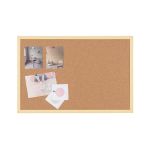 Bi-Office Pastel Cork Noticeboard Yellow Frame 600x400mm MC030011961 image 4