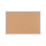 Bi-Office Pastel Cork Noticeboard Blue Frame 600x400mm MC030011981 image 1