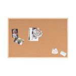 Bi-Office Double-Sided Board Cork Red Felt Pine Frame 60x40cm FB0310010 image 10