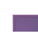 Bi-Office Essentials Purple Fabric Noticeboard Purple Frame 60x45cm FB0469418 image 4