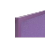 Bi-Office Essentials Purple Fabric Noticeboard Purple Frame 60x45cm FB0469418 image 5