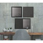 Bi-Office Black Shadow Message Boards Black Frame (Pack of 3) SOR-034 image 5