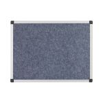 Bi-Office Maya Fire Retardant Noticeboard Grey Aluminium Frame 240x120cm SA2102170 image 1