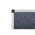 Bi-Office Maya Fire Retardant Noticeboard Grey Aluminium Frame 240x120cm SA2102170 image 3