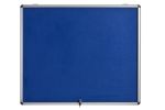 Bi-Office Enclore Fire Retardant Blue Lockable Door Top Hinged 6xA4 ST340101150 image 1