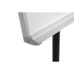 Bi-Office Classic Magnetic Mobile Easel Black/Grey 70x100cm EA4806175 image 8