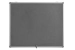 Bi-Office Enclore Fire Retardant Grey Lockable Door Top Hinged 12xA4 ST370102150 image 1