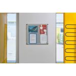 Bi-Office Enclore Combonet Display Case Acrylic Aluminium Frame 15xA4 VT640108150 image 8