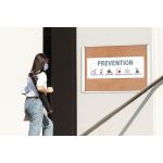 Bi-Office Mastervision Out Display Cork Lockable Door Top Hinged 8xA4 VT350601760 image 3