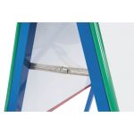 Bi-Office Schoolmate A- Frame Magnetic Easel Lacquered Steel 84x104x63cm DKT8001866 image 8