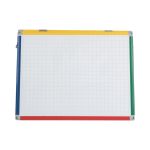 Bi-Office Schoolmate Desktop Magnetic Easel Lacquered Steel 60x45cm DKT10201011 image 1