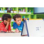 Bi-Office Schoolmate Desktop Magnetic Easel Lacquered Steel 60x45cm DKT10201011 image 10