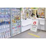 Bi-Office A- Frame Poster Display Freestanding Aluminium Frame A2 DKT60303032 image 10