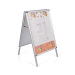 Bi-Office A- Frame Poster Display Freestanding Aluminium Frame A2 DKT60303032 image 9