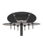 Bi-Office Flipping Board System Black Structure 240x1200mm RPA01001 image 3