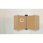 Bi-Office Flipping Board System Black Structure 240x1200mm RPA01001 image 6