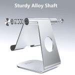 Contour Ergonomics Large Tablet/Phone Stand 4-13 Inches Silver CE10139 image 2